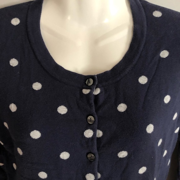 Tommy Hilfiger Navy Blue Button-down Cardigan sz S - Picture 4 of 9